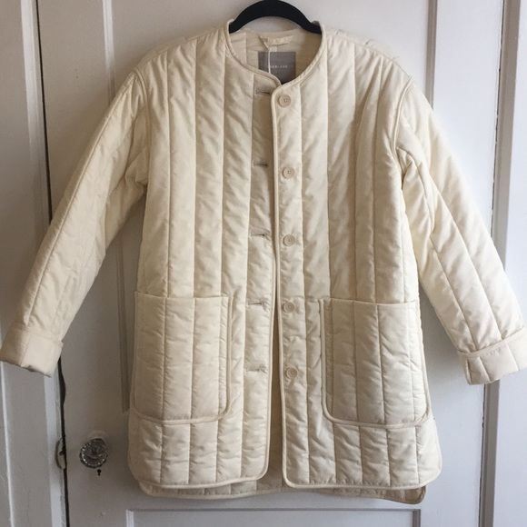 Everlane Cotton Quilted Jacket Xs Nwt 